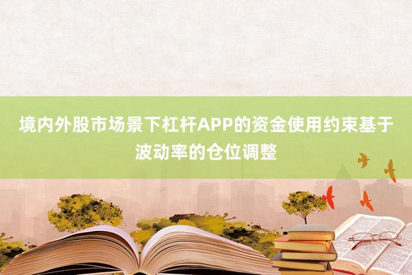 境内外股市场景下杠杆APP的资金使用约束基于波动率的仓位调整